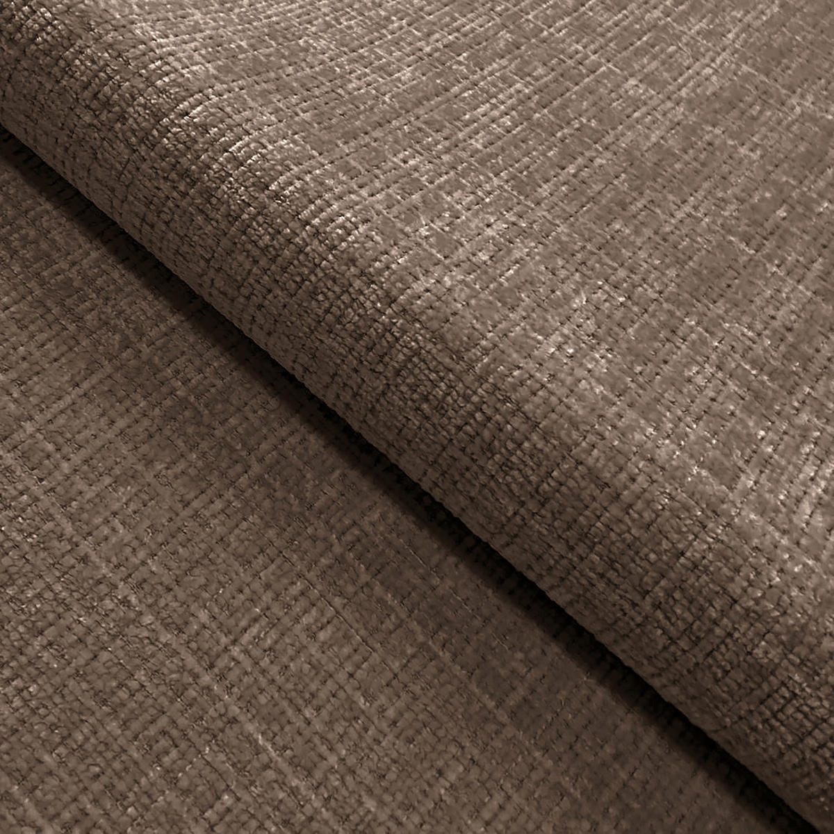 ECKSOFA Mauris Taupe Chenille Rückenkissen  - Taupe/Creme, Design, Kunststoff/Textil (200/233cm) - Livetastic