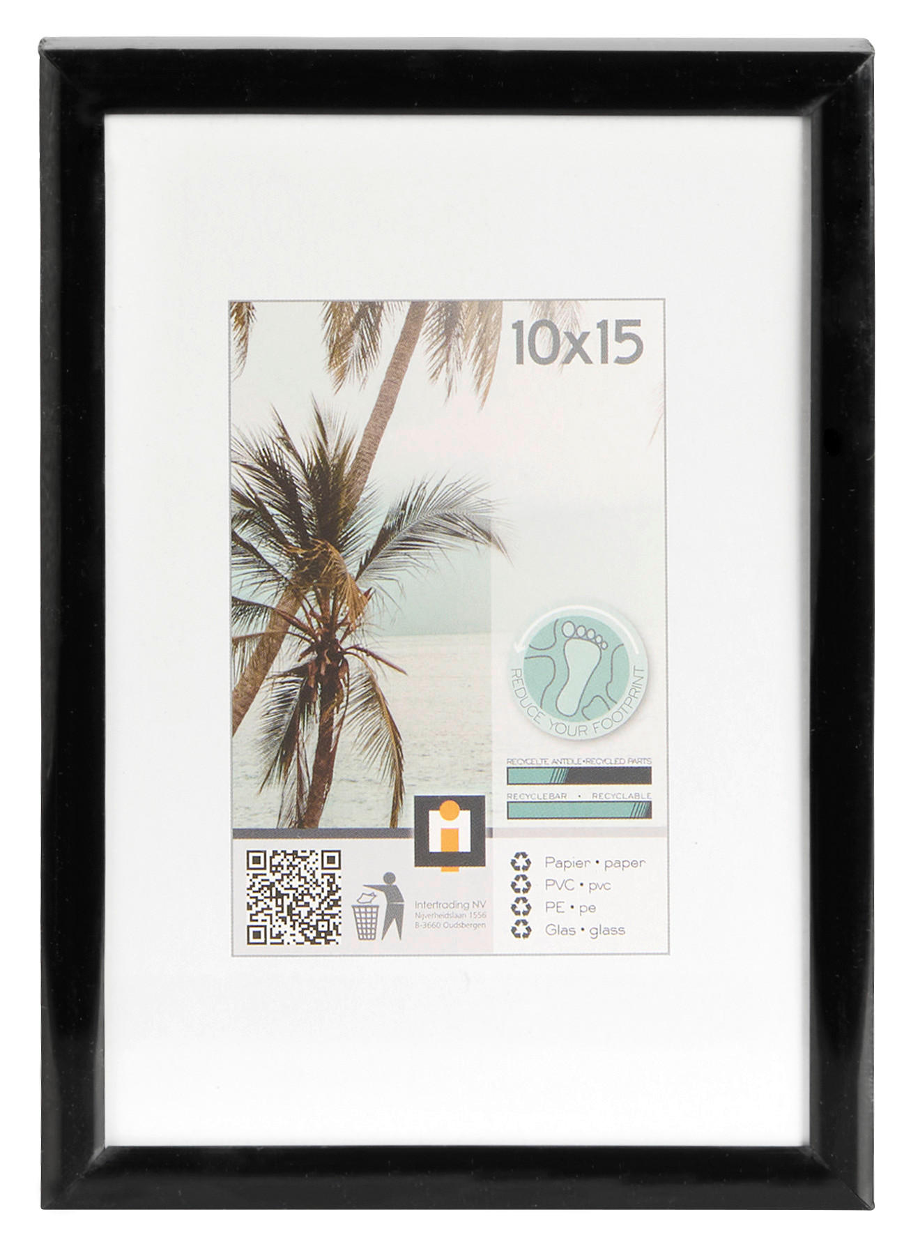 RÁM NA OBRAZY, 1 foto 10 cm x 15 cm - Basics, plast/sklo (10/15cm)