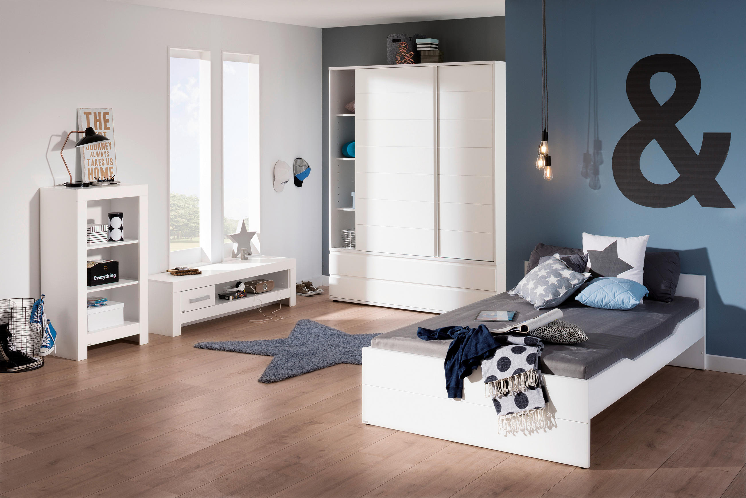 BETT Fiona 90/200 cm Weiß  - Weiß, Design (90/200cm) - Paidi
