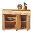 KOMMODE Kernbuche teilmassiv Buchefarben - Buchefarben/Alufarben, Design, Holz/Holzwerkstoff (125/88/38cm) - Carryhome