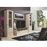 VITRINE Kiefer massiv Braun, Weiß - Silberfarben/Braun, LIFESTYLE, Glas/Holz (62,6/190/46,5cm) - Carryhome