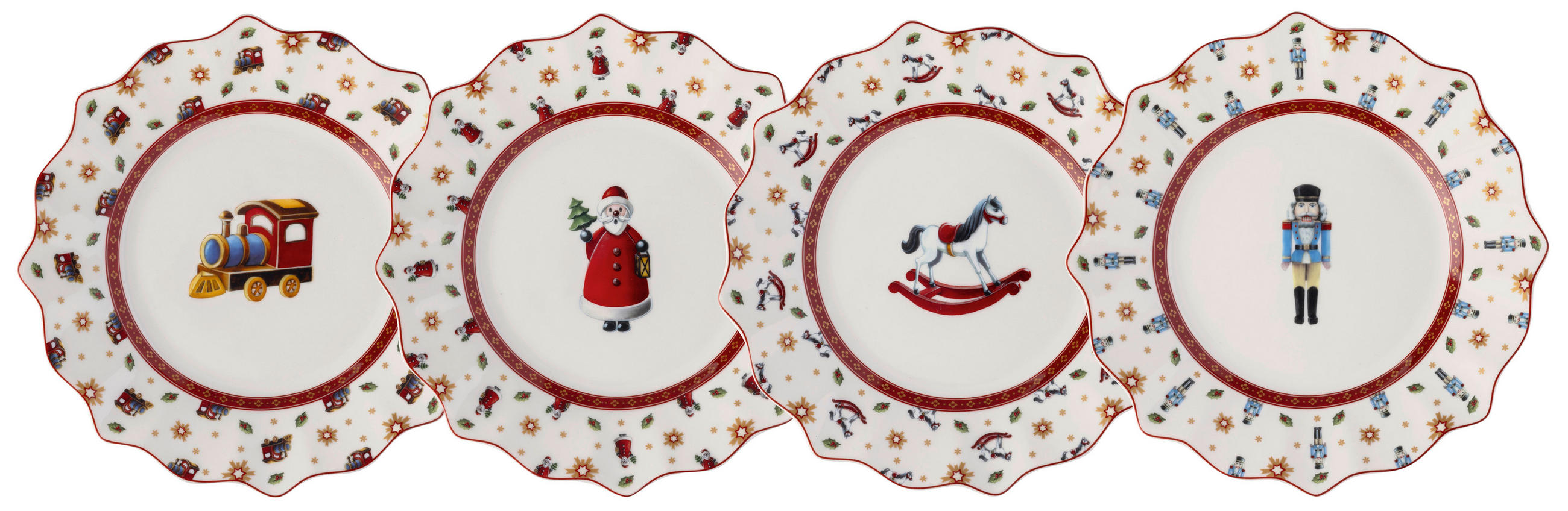 Villeroy & Boch Tellerset Toy's Delight Mehrfarbig 3 cm