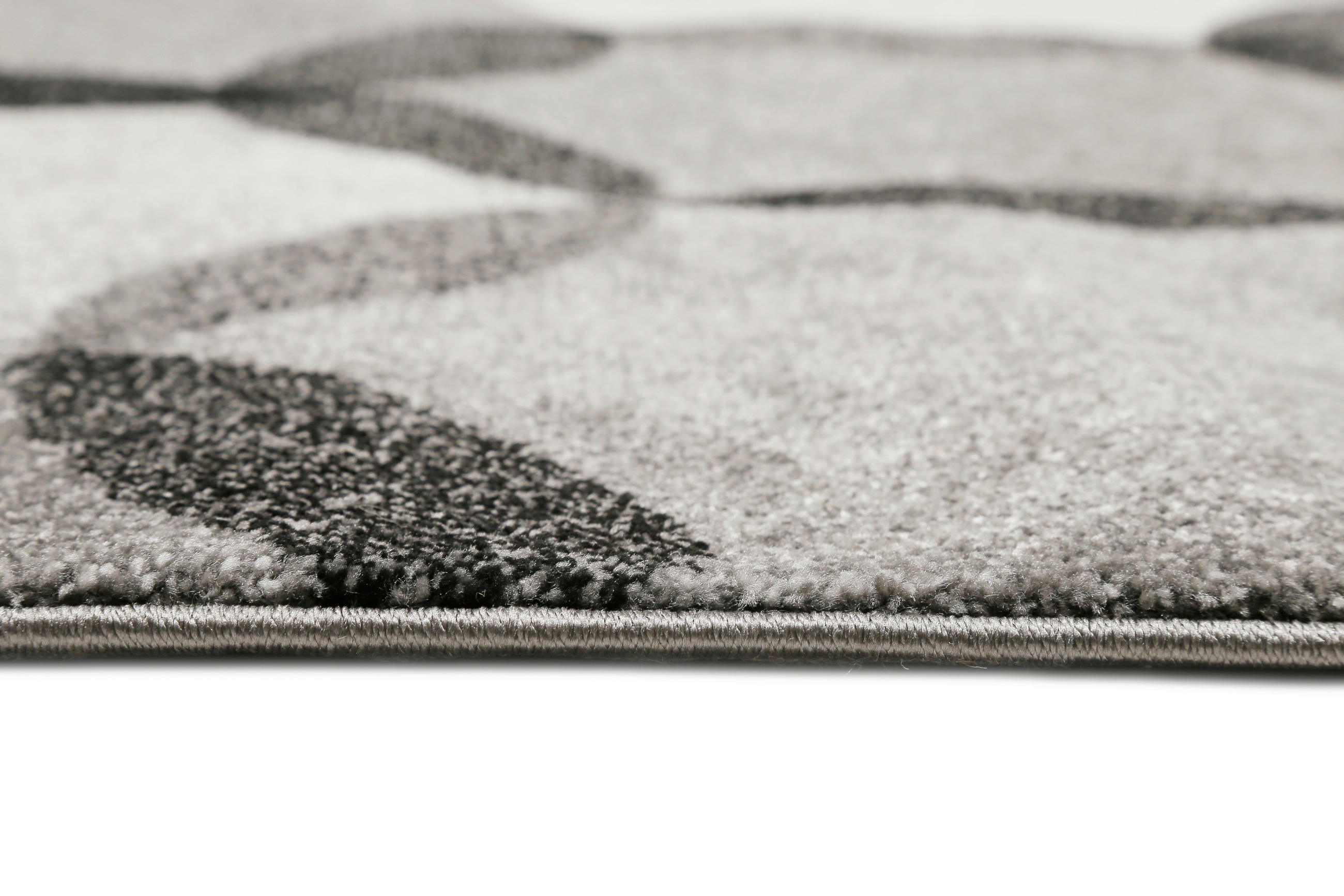 Thumbnail - Esprit Webteppich Modernina, Grau, Silber, Dunkelgrau, Beige, Textil, Graphik, rechteckig, 80x150 cm, Textiles Vertrauen...