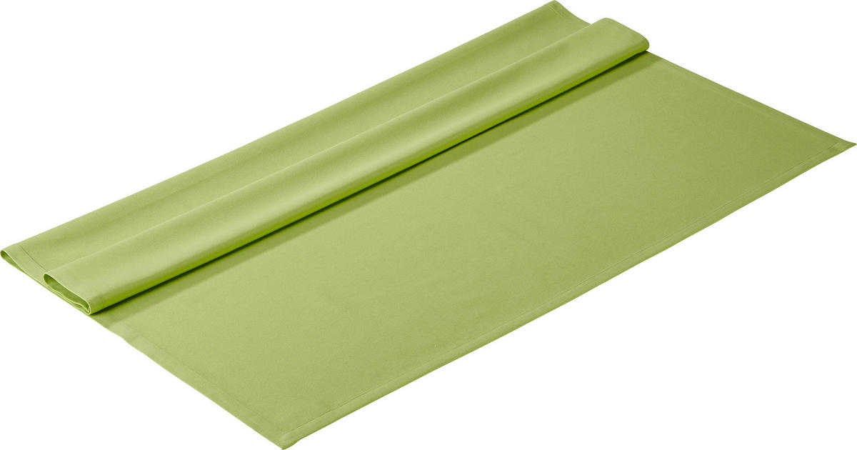 TISCHDECKE 100/100 cm  - Hellgrün, Basics, Textil (100/100cm)