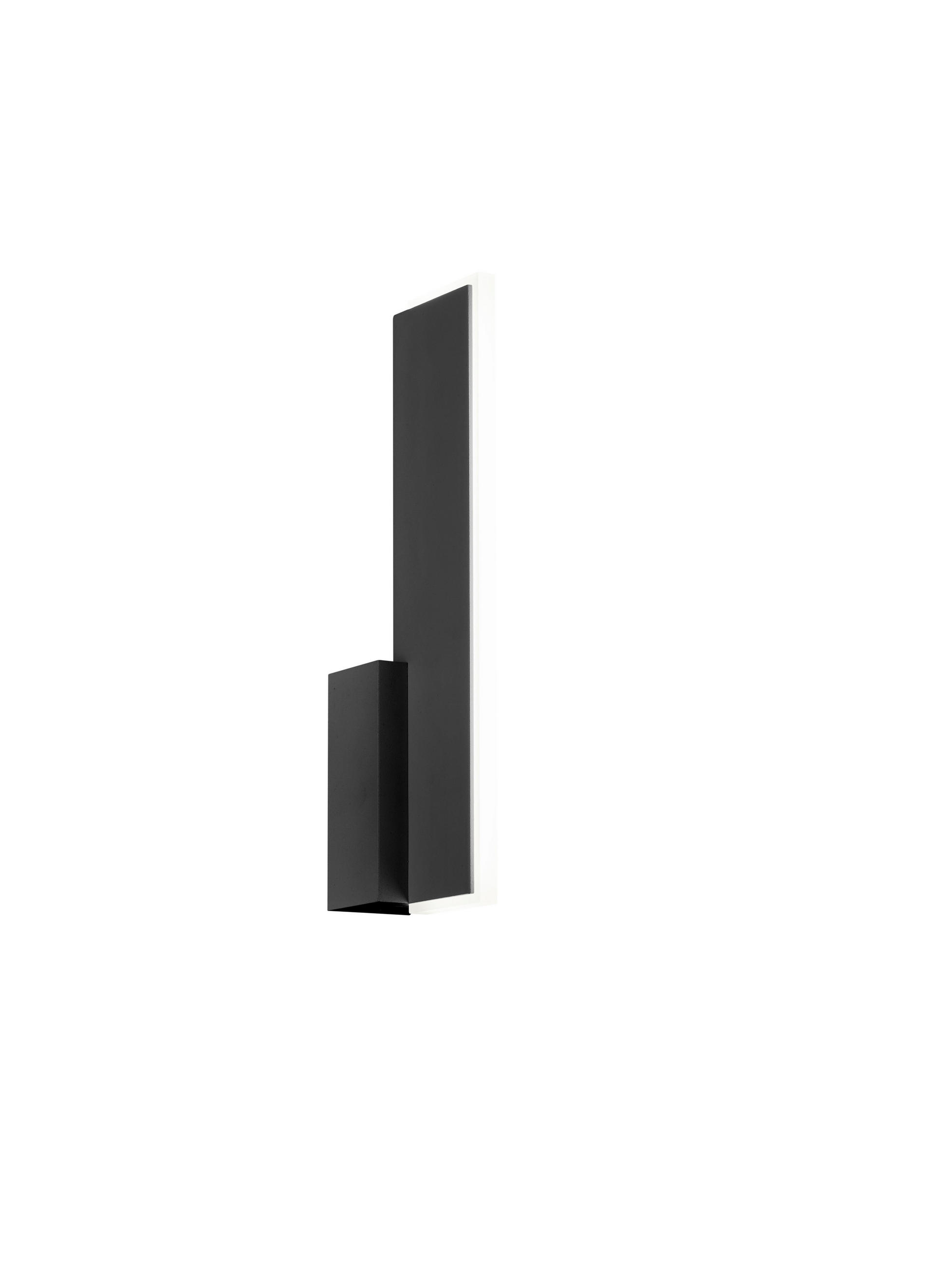 LED-WANDLEUCHTE   - Schwarz, Design, Metall (31/4cm) - Helestra