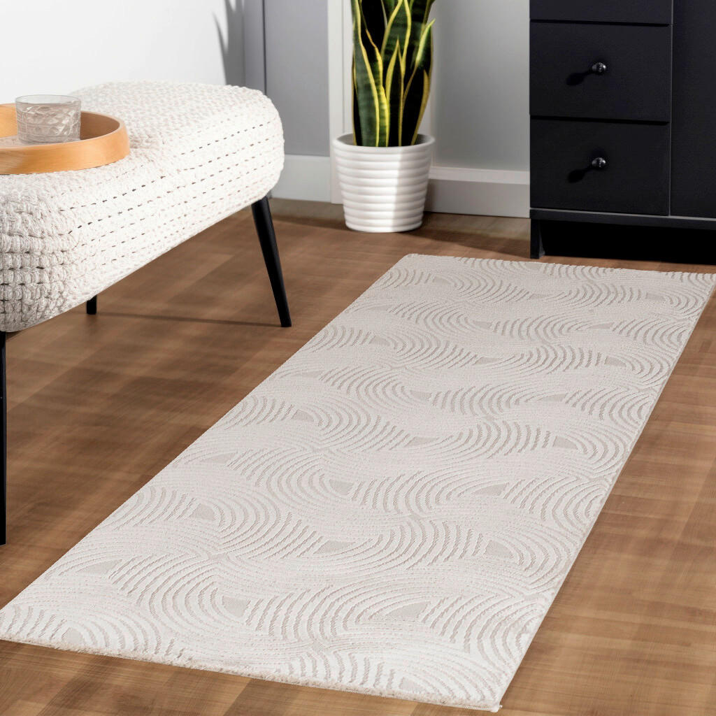 LÄUFER 80/250 cm Sahara Beige - Beige, Design, Textil (80/250cm) - Novel