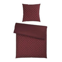 WENDEBETTWÄSCHE SNAKO Satin 155/220 cm  - Kirschrot, Design, Textil (155/220cm) - Dieter Knoll