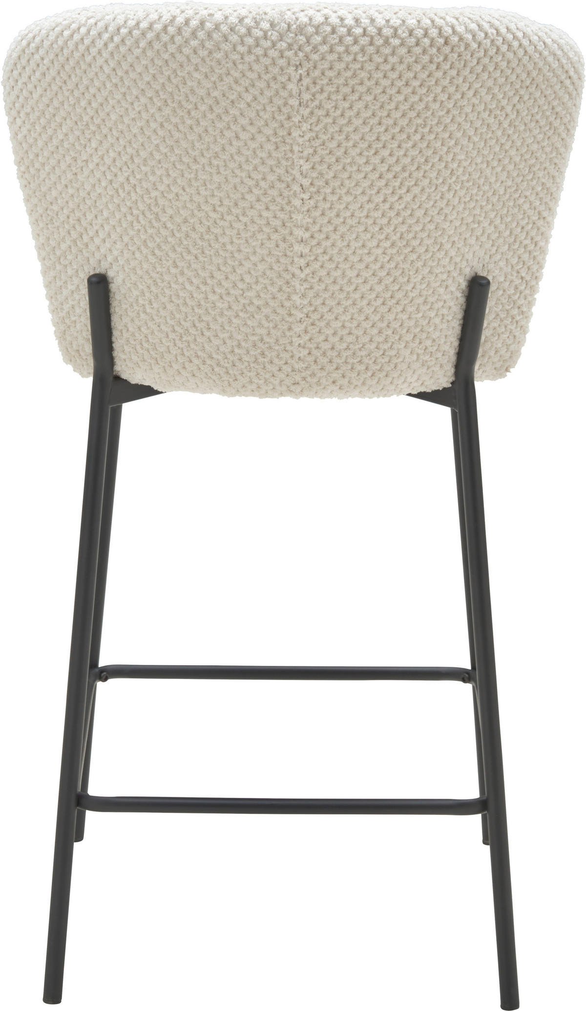 BARHOCKER in Beige  - Beige/Schwarz, LIFESTYLE, Holz/Textil (55/101/59cm) - Livetastic