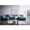 WOHNLANDSCHAFT Petrol Cord  - Petrol, Trend, Textil (210/390/185cm) - Livetastic