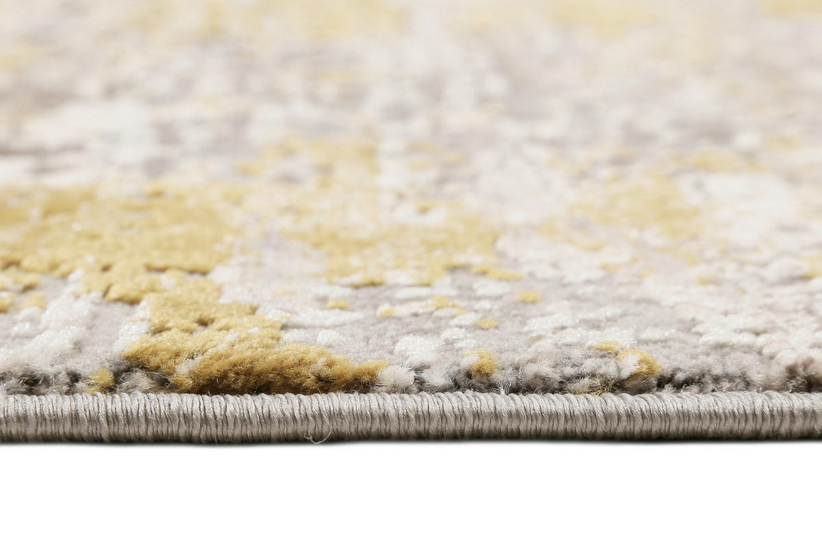 WEBTEPPICH 80/150 cm Vintage Feels Grau, Goldfarben, Dunkelgrau rechteckig  - Dunkelgrau/Goldfarben, Design, Textil (80/150cm) - Esprit