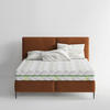 WENDEMATRATZE ALOE SOFT 90/200 cm Höhe ca. 19 cm 7 -Zonen - Weiß/Grün, Basics, Textil (90/200cm) - P & B