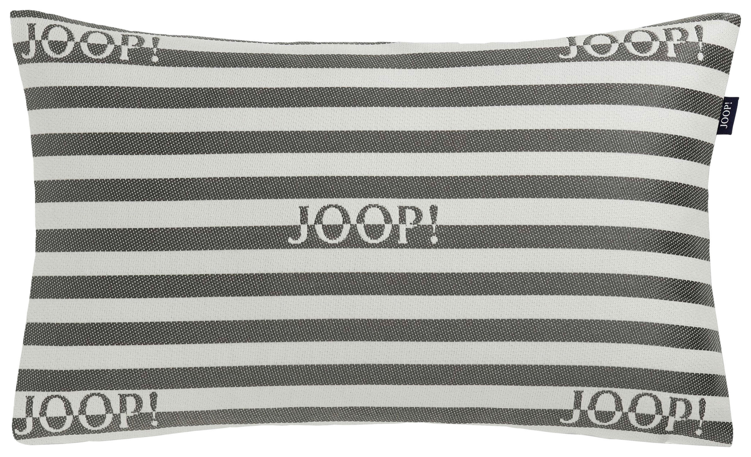 OUTDOOR-KISSEN  - Weiß/Grau, Design, Textil (30/50cm) - Joop!