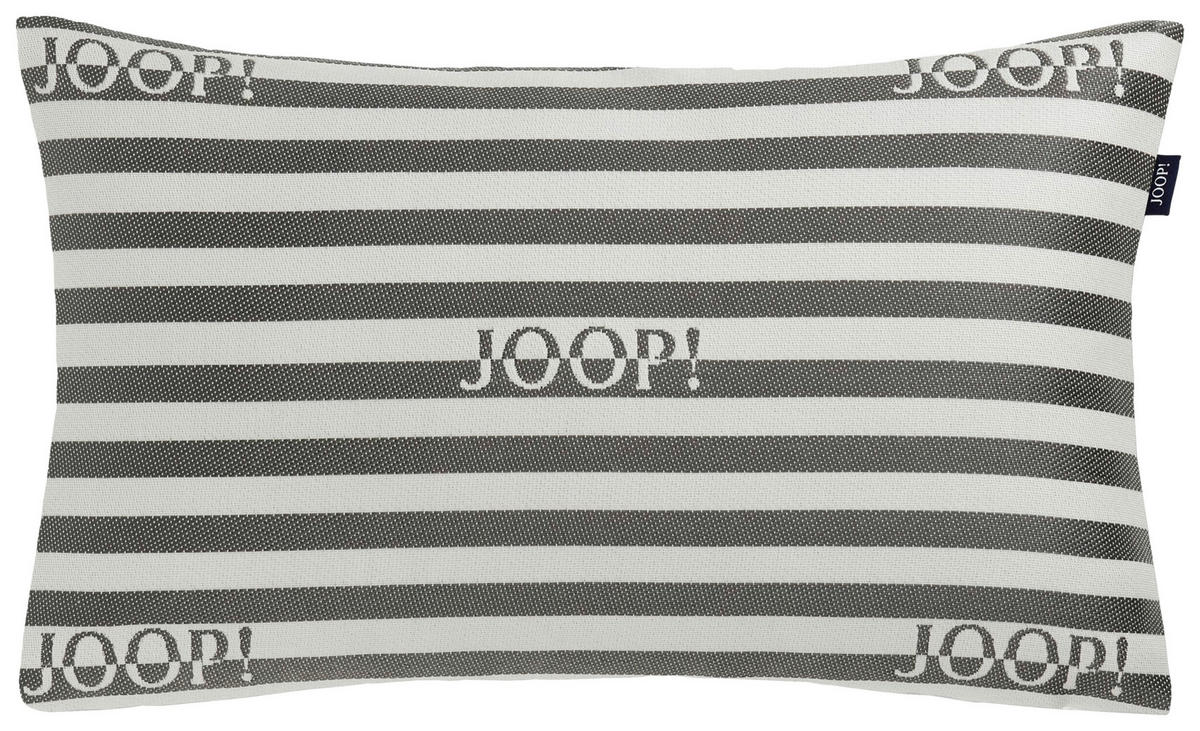 OUTDOOR-KISSEN  - Weiß/Grau, Design, Textil (30/50cm) - Joop!