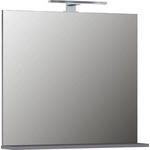BADEZIMMERSPIEGEL 76/75/15 cm  - Graphitfarben, MODERN, Glas/Holzwerkstoff (76/75/15cm) - Xora