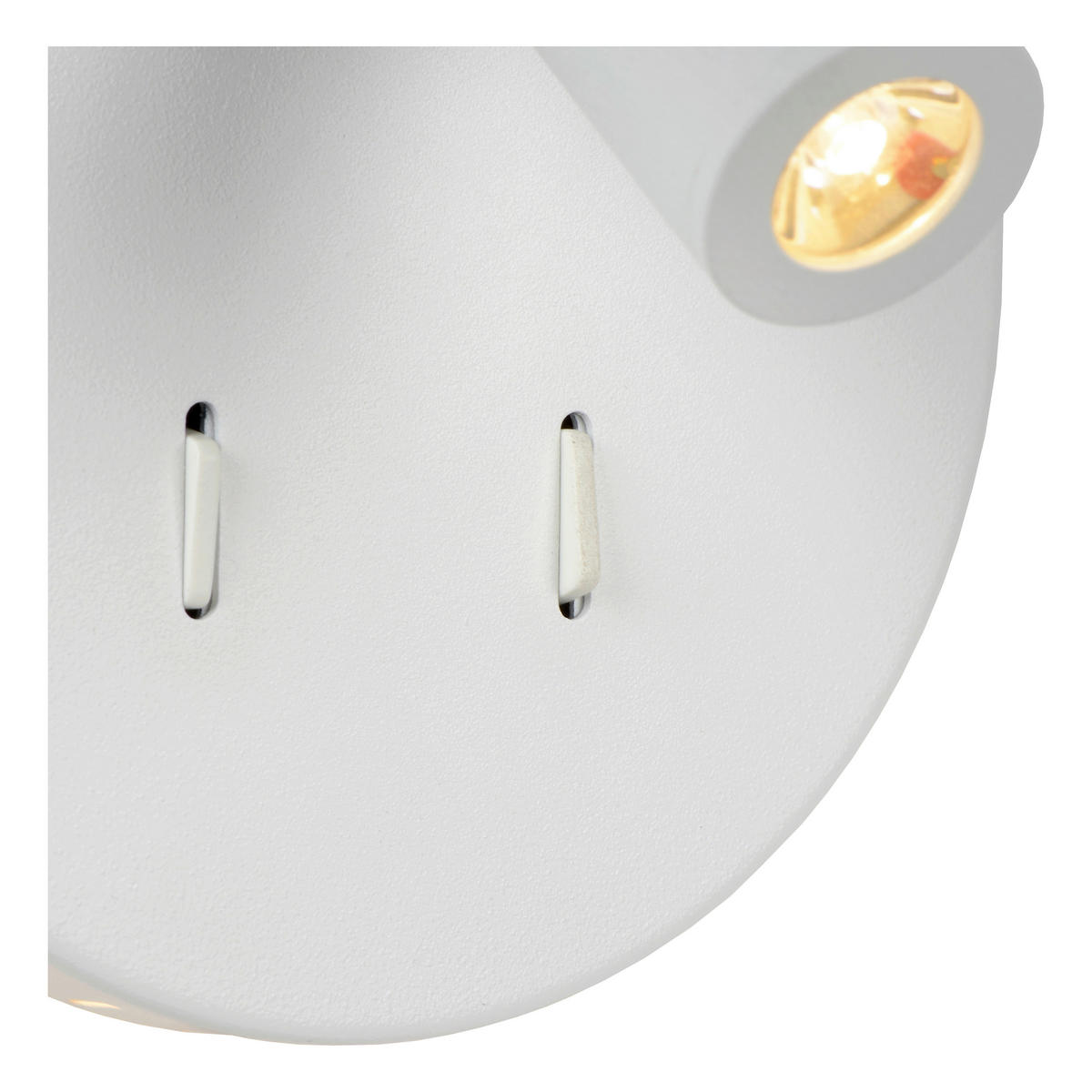 LED-WANDLEUCHTE 14/14/10.5 cm   - Weiß, Basics, Metall (14/14/10.5cm) - Lucide