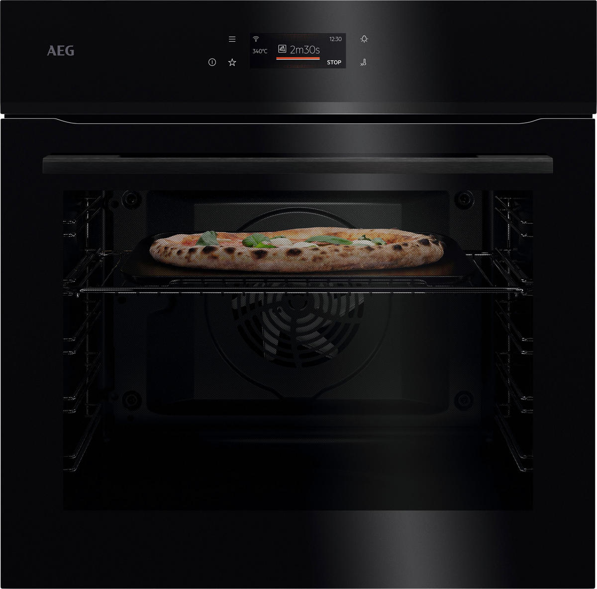 EINBAUBACKOFEN BP6150B  - Schwarz, Basics (56/59/55cm) - AEG