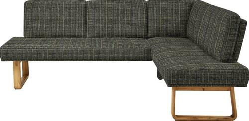 ECKBANK 240/174 cm  in Grün, Eichefarben  - Eichefarben/Grün, Design, Holz/Textil (240/174cm) - Dieter Knoll