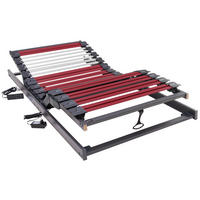 LATTENROST 70/200 cm  - Anthrazit/Weinrot, Basics, Holz/Kunststoff (70/200cm) - Dieter Knoll