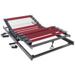 LATTENROST 100/200 cm  - Anthrazit/Weinrot, Basics, Holz/Kunststoff (100/200cm) - Dieter Knoll