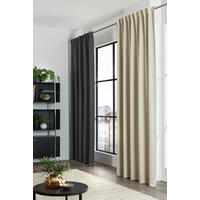 ZATEMŇOVACÍ ZÁVĚS, zatemnění, 140/175 cm - tmavě šedá, Basics, textil (140/175cm) - Esposa