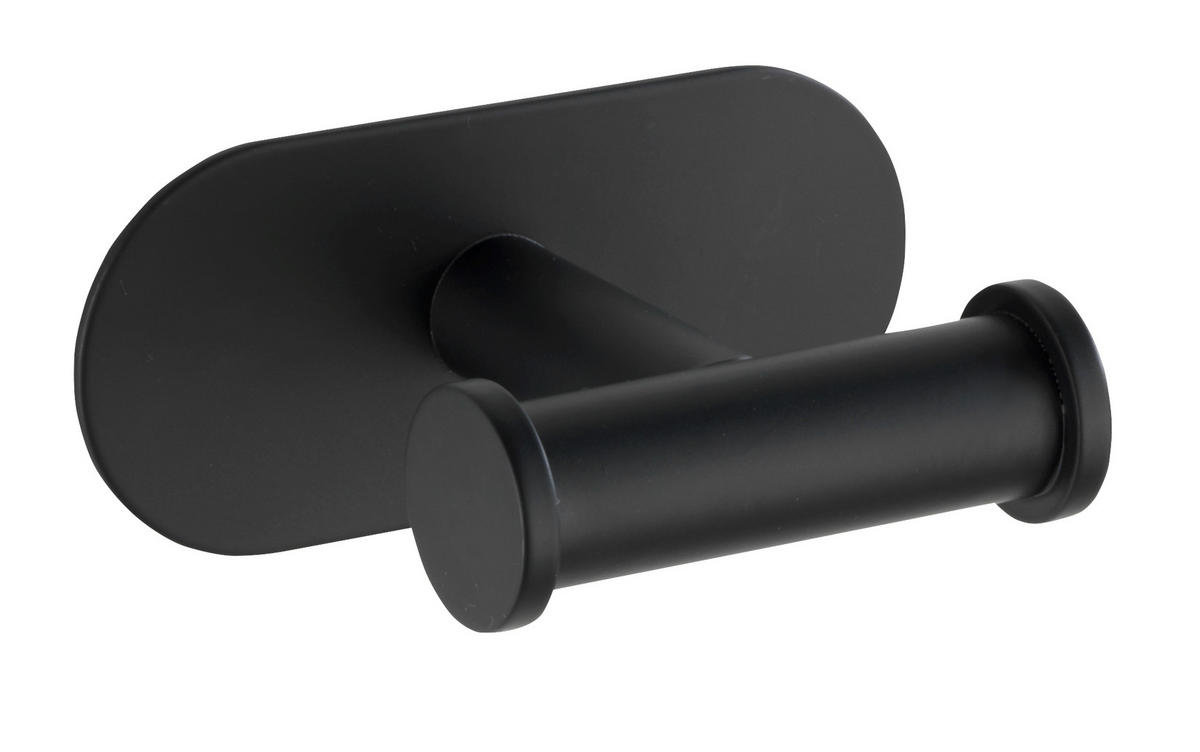 VÄGGKROK  i svart  - svart, Design, metall (9/11/9cm)