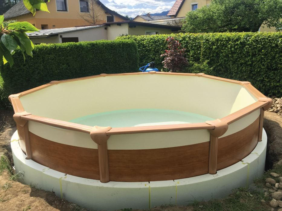 POOL-ISOLATIONSSET 550 cm  - Weiß, Basics, Kunststoff (550cm)