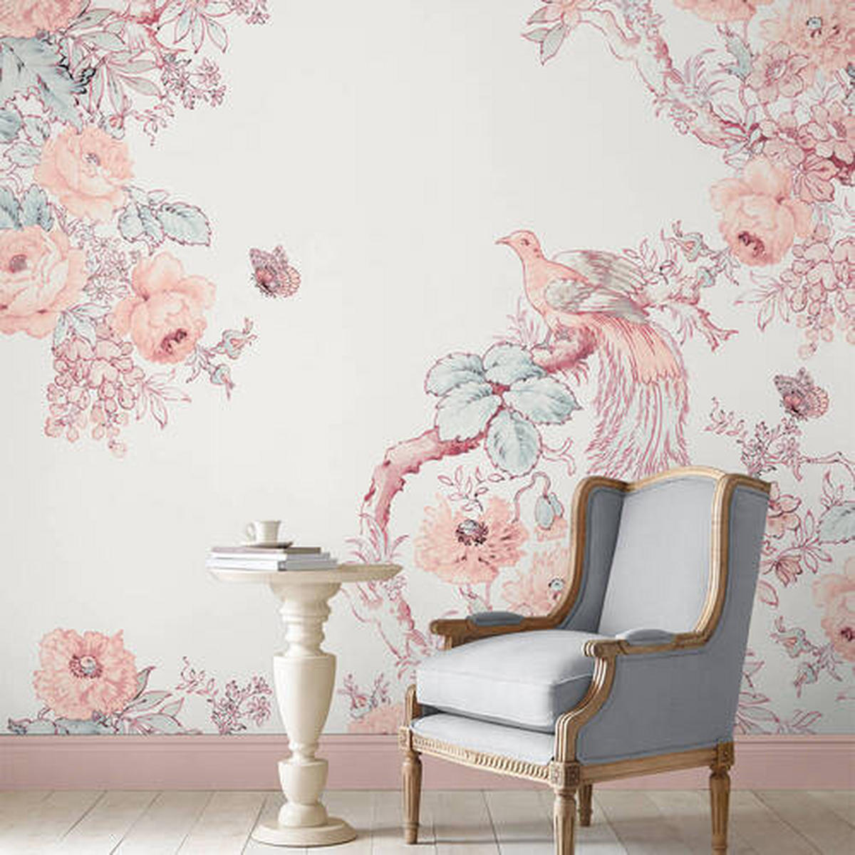 FOTOTAPET 280/300 cm  - pink, Basics, papper/plast (280/300cm)
