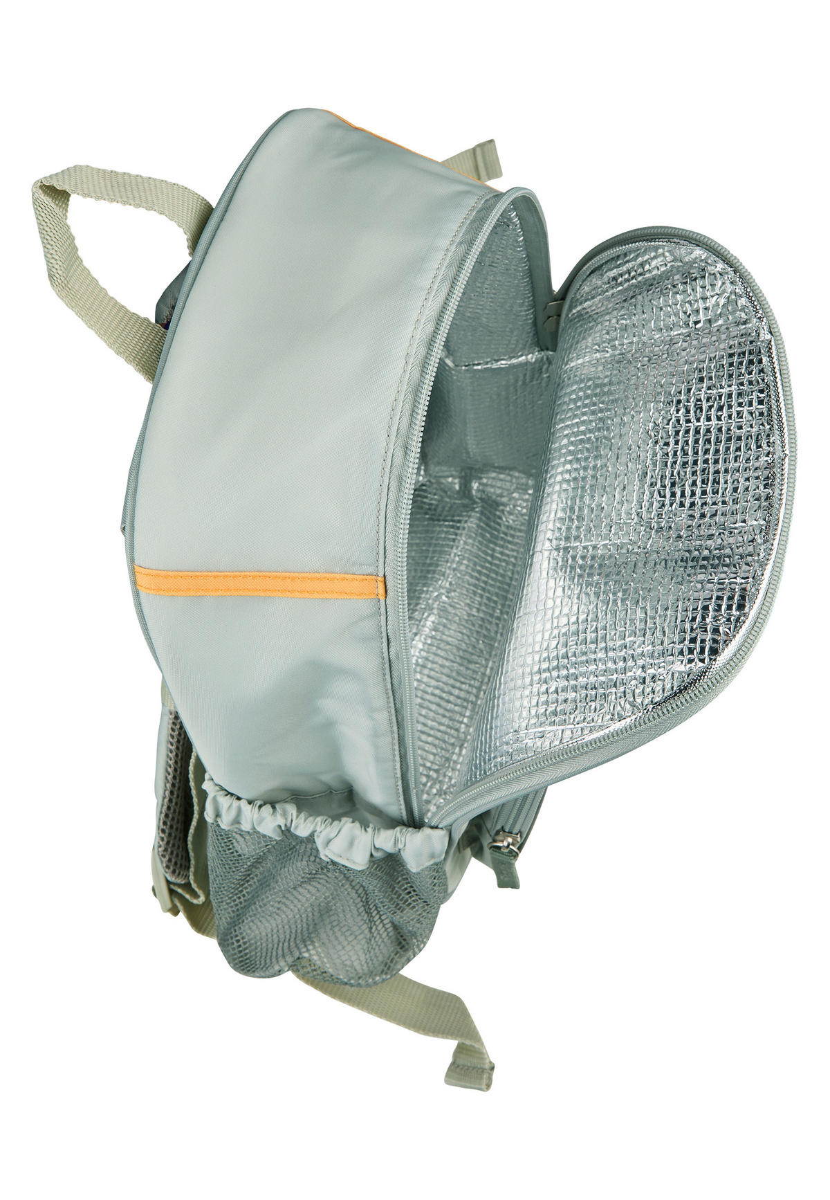 KINDERRUCKSACK Löwe Leo  - Mintgrau, Basics, Textil (30/24/10cm) - Sterntaler