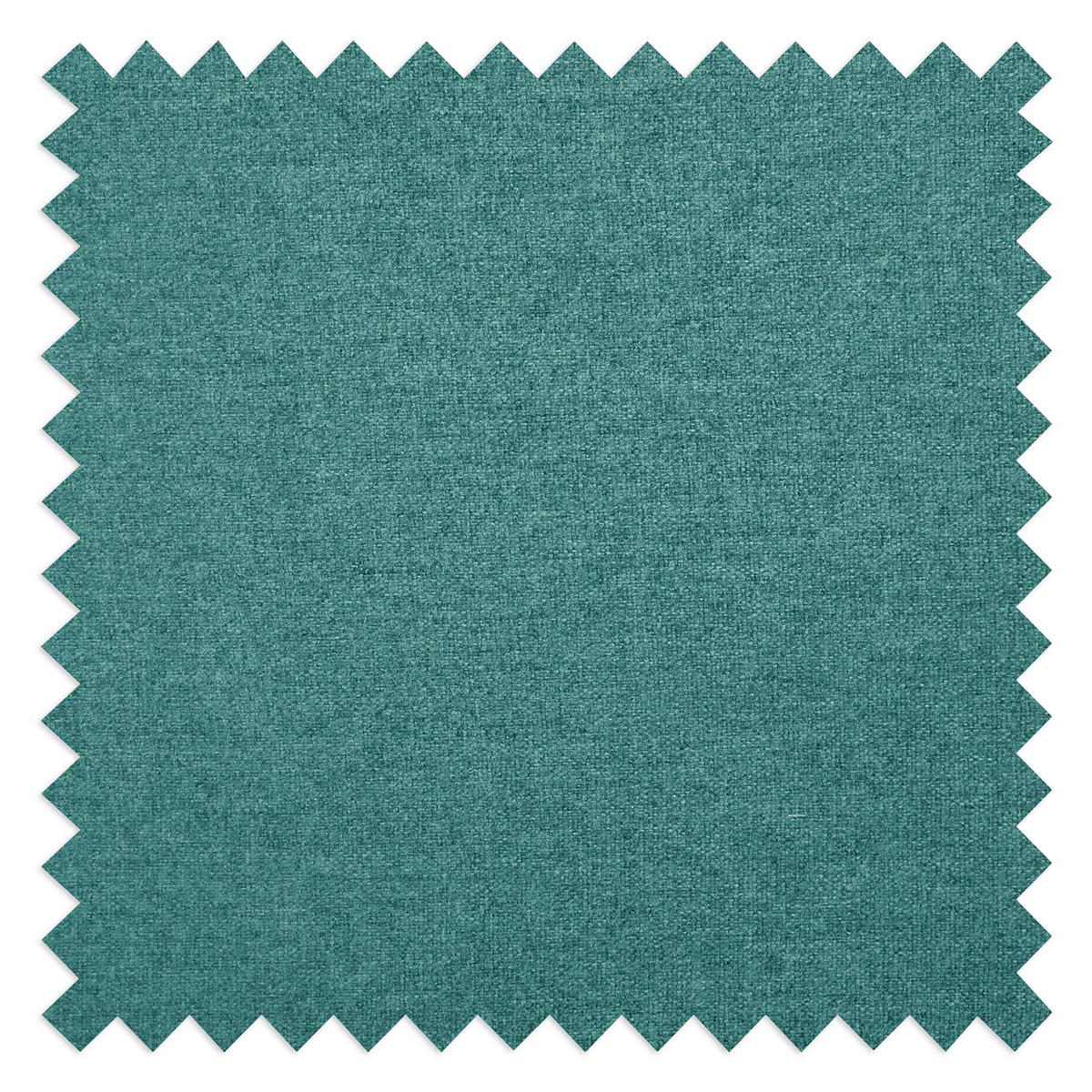 HOCKER in Textil Türkis  - Türkis/Schwarz, Design, Holz/Textil (61/49/65cm) - Livetastic