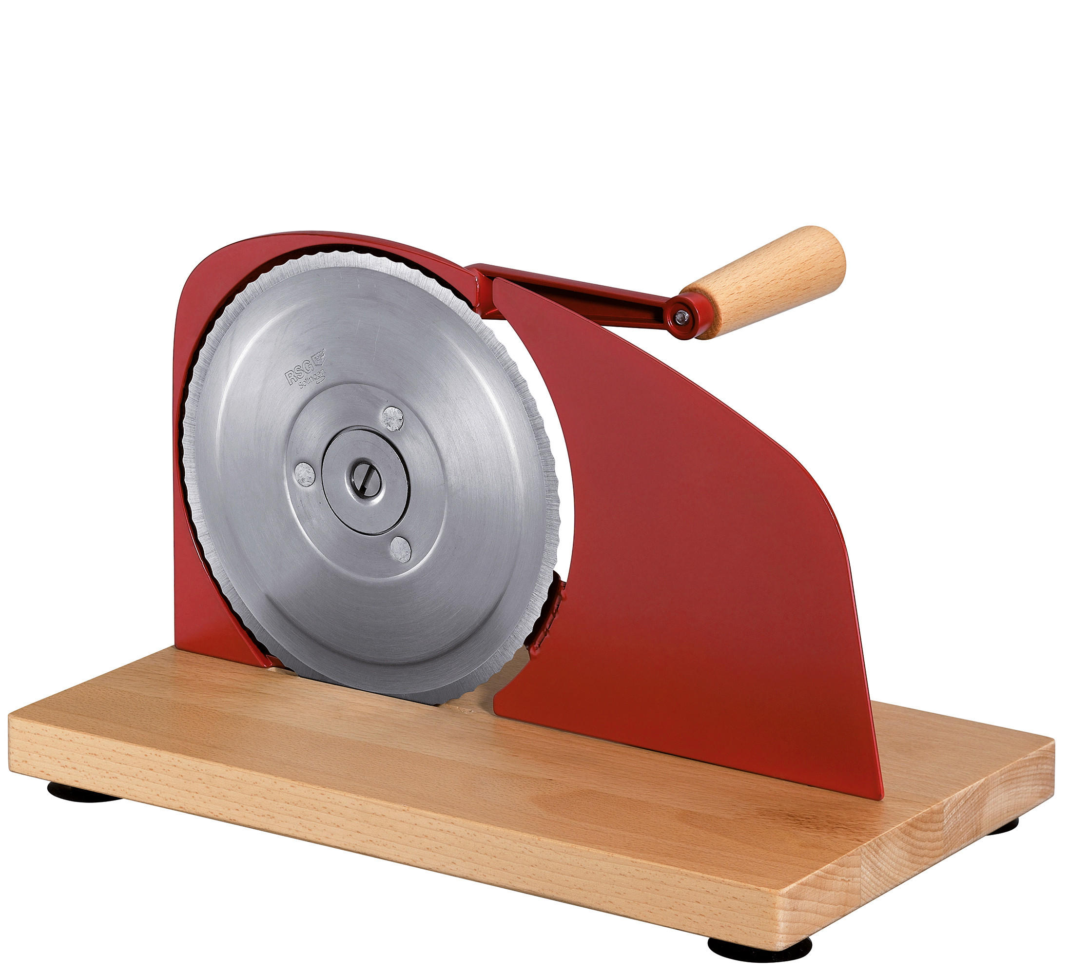 ALLESSCHNEIDER   - Rot, Basics, Holz/Metall (32,5/25,5/20cm) - Zassenhaus