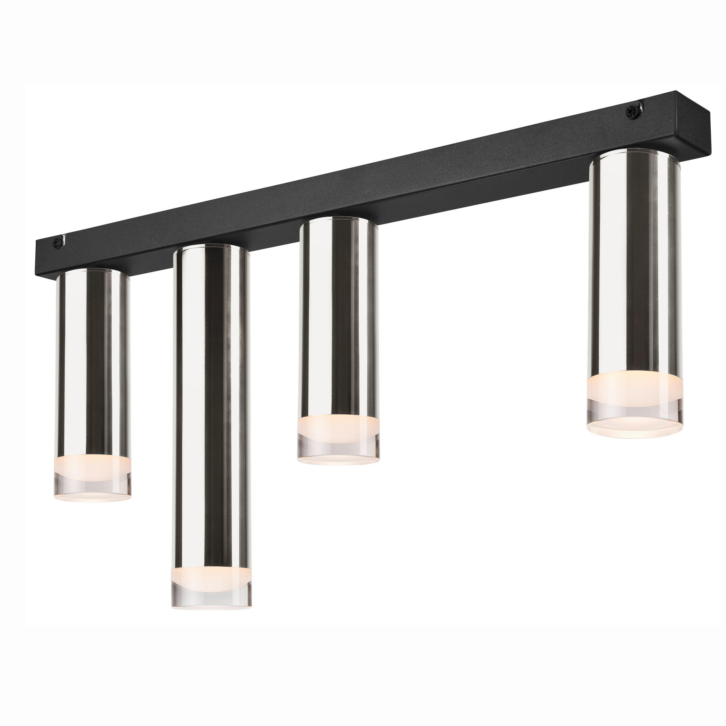DECKENLEUCHTE Diego 32/6/60 cm   - Chromfarben, Design, Metall (32/6/60cm)