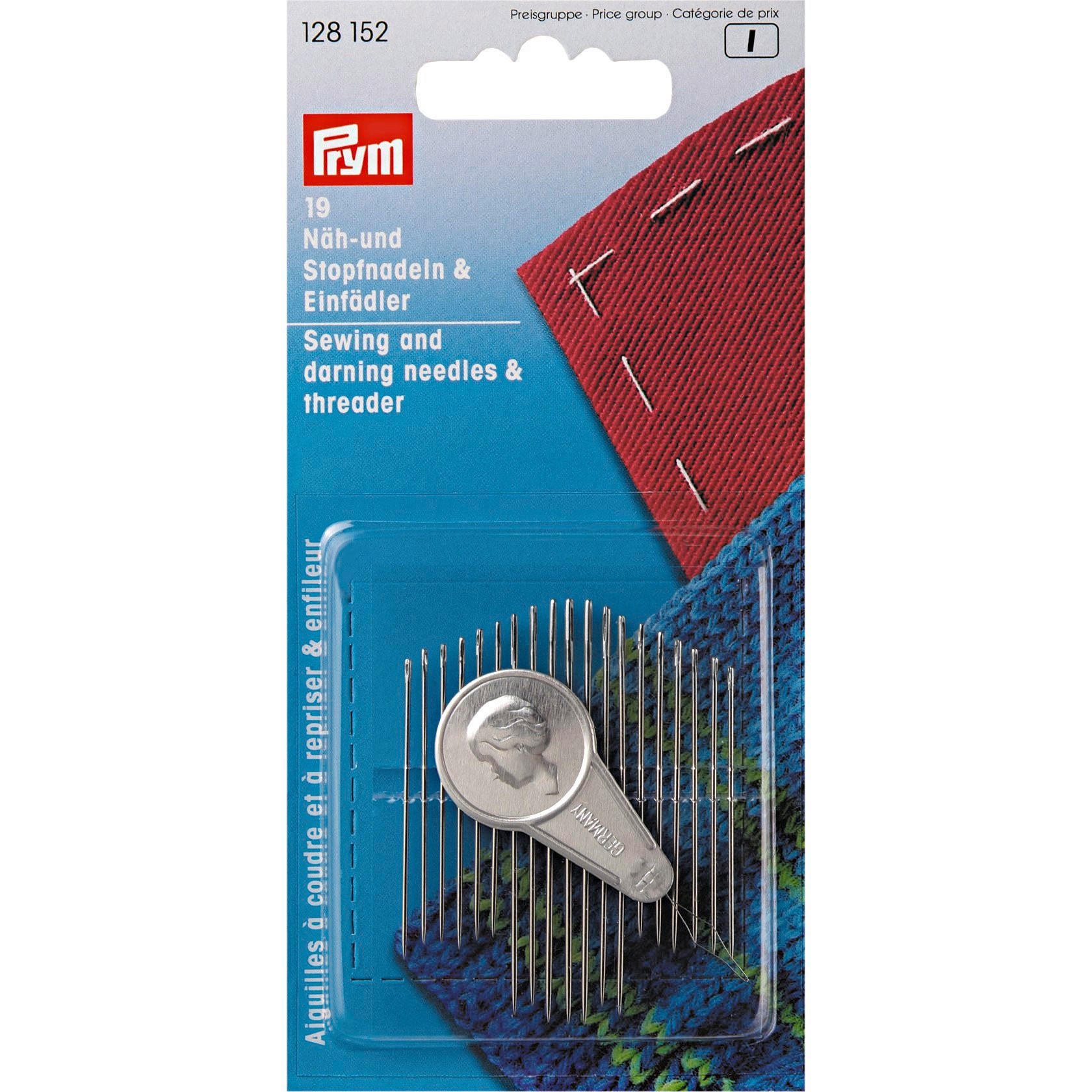 NÄHNADELNSET - Silberfarben, Basics, Metall (6.7/14.0/0.5cm)