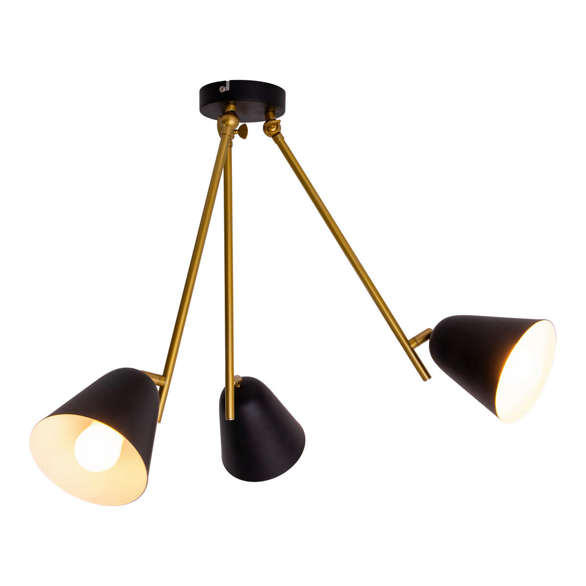 DECKENLEUCHTE Triton 50-95/50 cm   - Design, Metall (50-95/50cm) - Näve