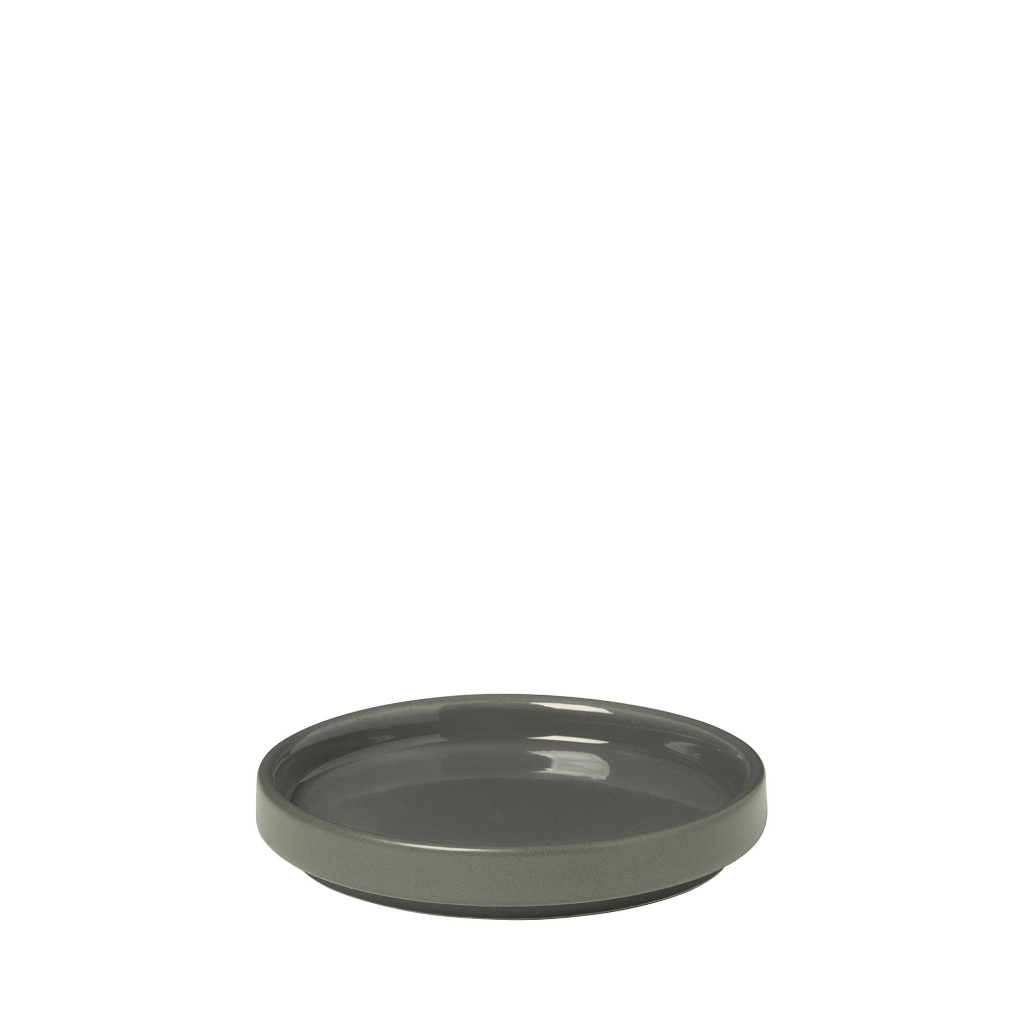 TELLER PILAR TASTE  - Dunkelgrau, Design, Keramik (10/1,5cm) - Blomus