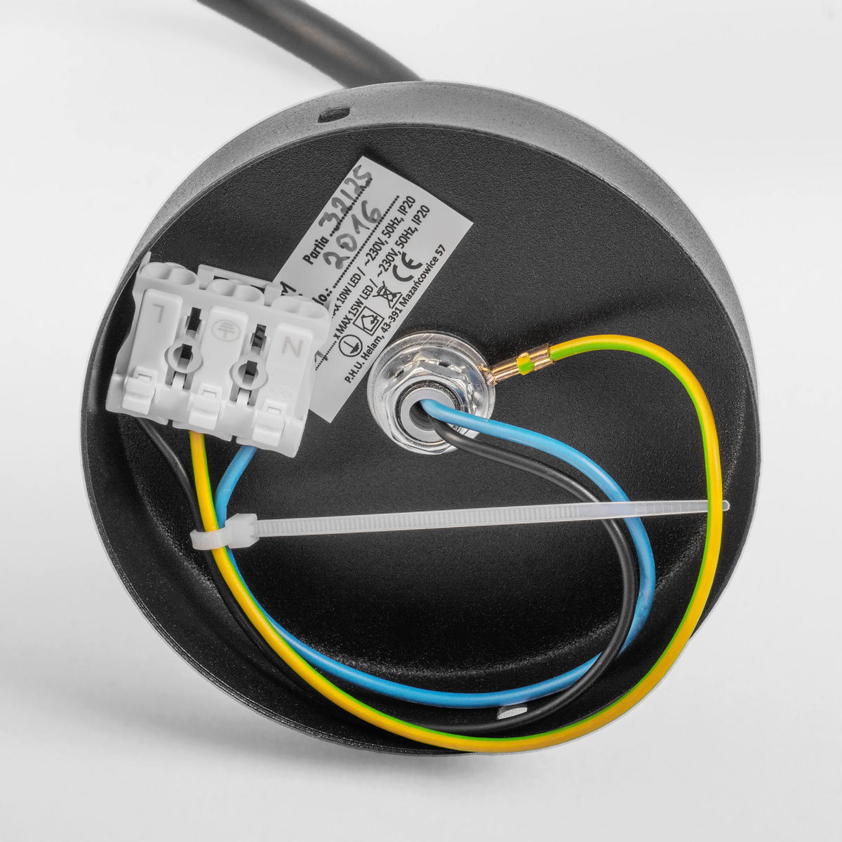 WANDLEUCHTE Oxford 20/25/35 cm  - Schwarz, KONVENTIONELL, Metall (20/25/35cm)