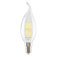LED FILAMENT ŽARULJA E14 , 4 W , 470 lm , 4000 K   - prozirno, Basics, staklo (3.5/11.5cm)
