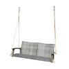 HÄNGEBANK 120/79/57 cm  - Akaziefarben/Grau, Basics, Holz/Kunststoff (120/79/57cm) - Gardenson