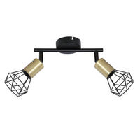 REFLEKTOR     22/8/20 cm          - črna/barve medenine, Konvencionalno, kovina (22/8/20cm) - Marama