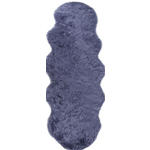 KUNSTFELL  60/180 cm  Blau   - Blau, Basics, Textil/Fell (60/180cm) - Ambia Home