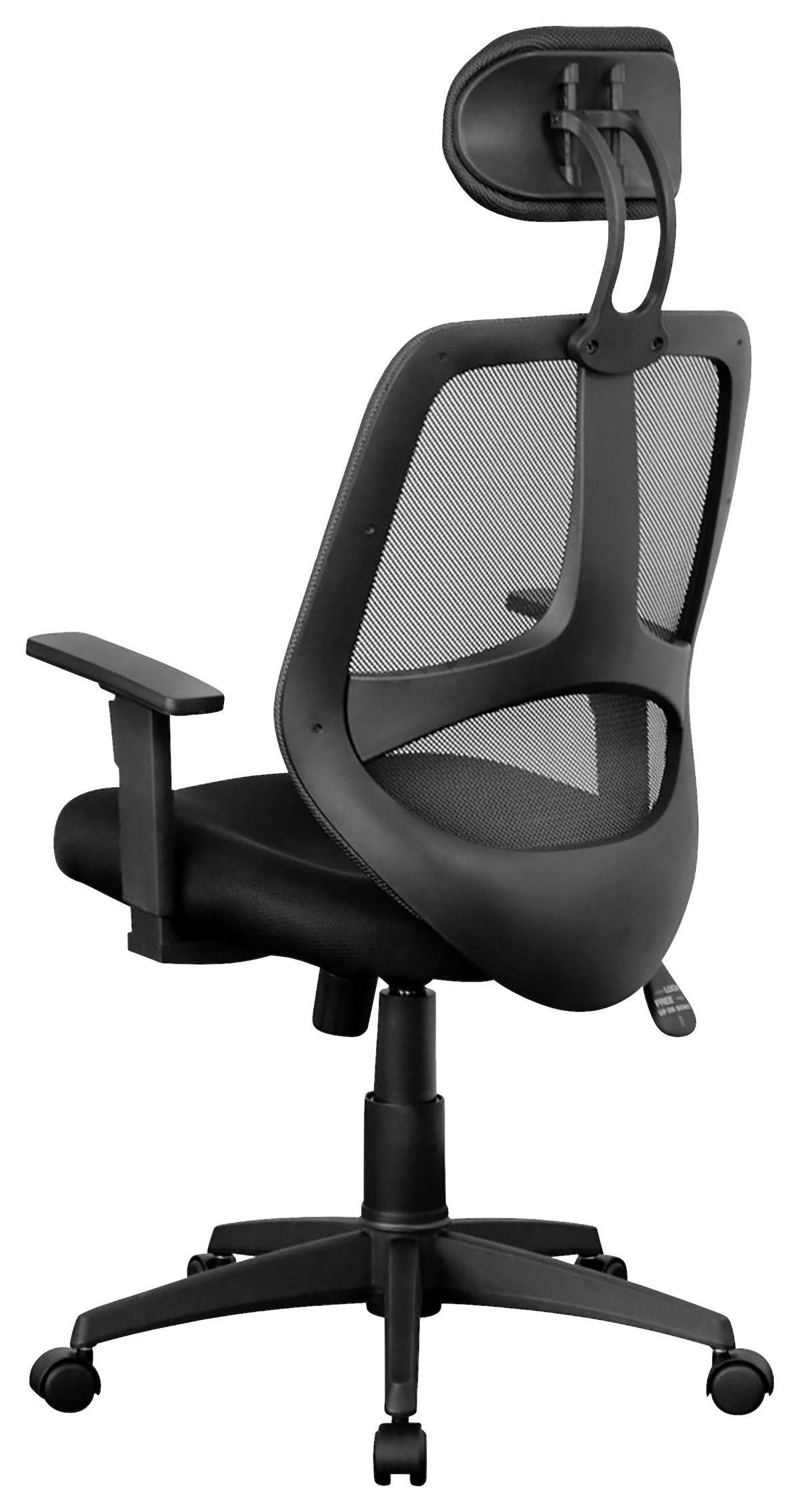 DREHSTUHL  in Netzbespannung, Webstoff  - Modern (61/127/57cm) - MID.YOU