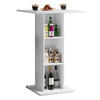 STEHPULT 70/70/108 cm  in Weiss  - Weiss, Basics, Holzwerkstoff (70/70/108cm) - MID.YOU