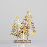 DEKOWEIHNACHTSBAUM Goldfarben  - Goldfarben, Basics, Metall (35cm)