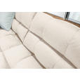 ECKSOFA Beige Flachgewebe  - Beige/Schwarz, MODERN, Kunststoff/Textil (275/235cm) - Landscape