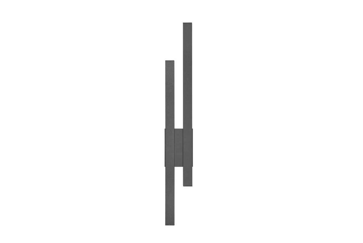 AUSSENWANDLEUCHTE TAWA 9/61,5/6,5 cm  - Anthrazit, Design, Metall (9/61,5/6,5cm) - Trio Leuchten
