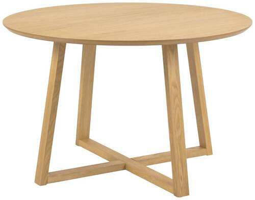 MASĂ din lemn, material pe bază de lemn 120/120/75 cm