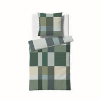 BETTWÄSCHE Aspen Biber 155/220 cm  - Grün, Basics, Textil (155/220cm) - Fleuresse