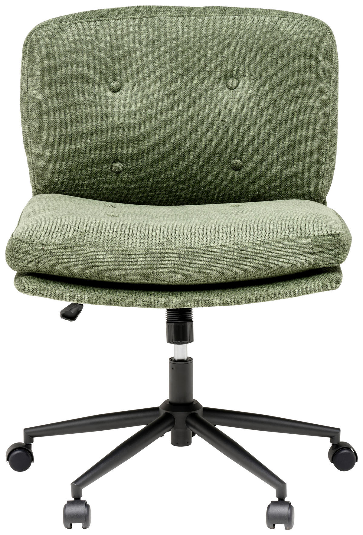 Scaun Rotativ, microfibră, verde - verde/negru, Modern, plastic/lemn (66/90/98/76cm) - MID.YOU