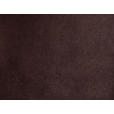 ECKSOFA Aubergine Velours  - Aubergine/Schwarz, KONVENTIONELL, Kunststoff/Textil (275/218cm) - Carryhome