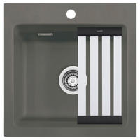 SPÜLE Kara 51 / 50030180  - Dunkelgrau, Basics, Keramik (51/20/51cm) - Systemceram