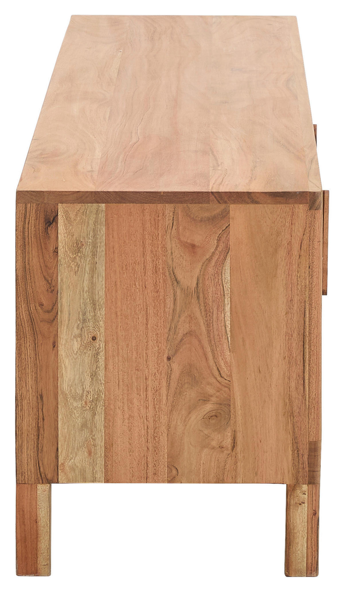 LOWBOARD  in 175/50/40 cm  - Akaziefarben, KONVENTIONELL, Holz (175/50/40cm) - Livetastic